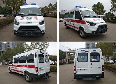 國六江鈴特順長軸救護車 高效轉運，守護生命的移動堡壘